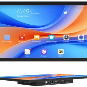 21.5" All in One Computer Android 12, Touchscreen Industrial Panel PC with Wall Mount, RK3399, 4GB Ram 64GB Rom, 1920*1080 IPS, HDMI 2.0, USB3.0*1, USB2.0*3 for Office/Automation/Kiosk/Bar/Warehouse