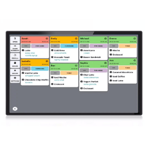 KDS Kitchen touchscreen computer with POE, WIFI, BT – Supports Fresh KDS, Square KDS and other KDS apps