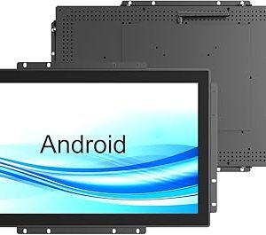 GreenTouch 18.5 inch Android 11.0 Touchscreen Industrial PC, 16:9 Display 1366 x768, WiFi and Built-in Speakers, RK3566 4GB RAM & 32GB ROM - Black - PCAP Touch Screen