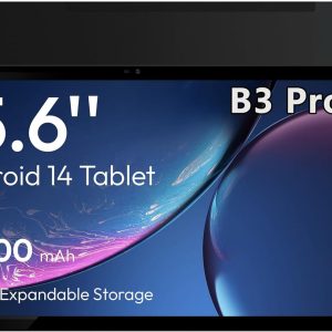 MESWAO 2025 15.6 Inch Pro Android 14 Large Tablet, FHD IPS Display, Helio G99 Octa-Core, 8GB RAM 256GB ROM Expandable 1TB, Quad Speakers, 12000mAh Battery, 30W Fast Charging, Dual Wi-Fi, 32MP Cameras