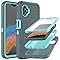 Galaxy Xcover 6 Pro Case with Built in Screen Protector/Drop Proof 3-Layer Durable Cover/Shockproof Armor Drop Protection Solid Rubber Case for Samsung Galaxy Xcover 6 Pro - Image 5