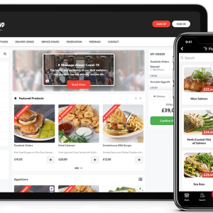 Online Food Ordering For Both Carryout and Delivery