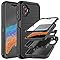 Galaxy Xcover 6 Pro Case with Built in Screen Protector/Drop Proof 3-Layer Durable Cover/Shockproof Armor Drop Protection Solid Rubber Case for Samsung Galaxy Xcover 6 Pro