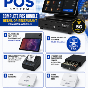 Complete POS Bundle Retail or Restaurant (financing available)